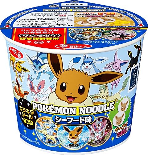 Amazon | サンヨー サッポロ一番 ポケモンヌードル シーフード味 37g 