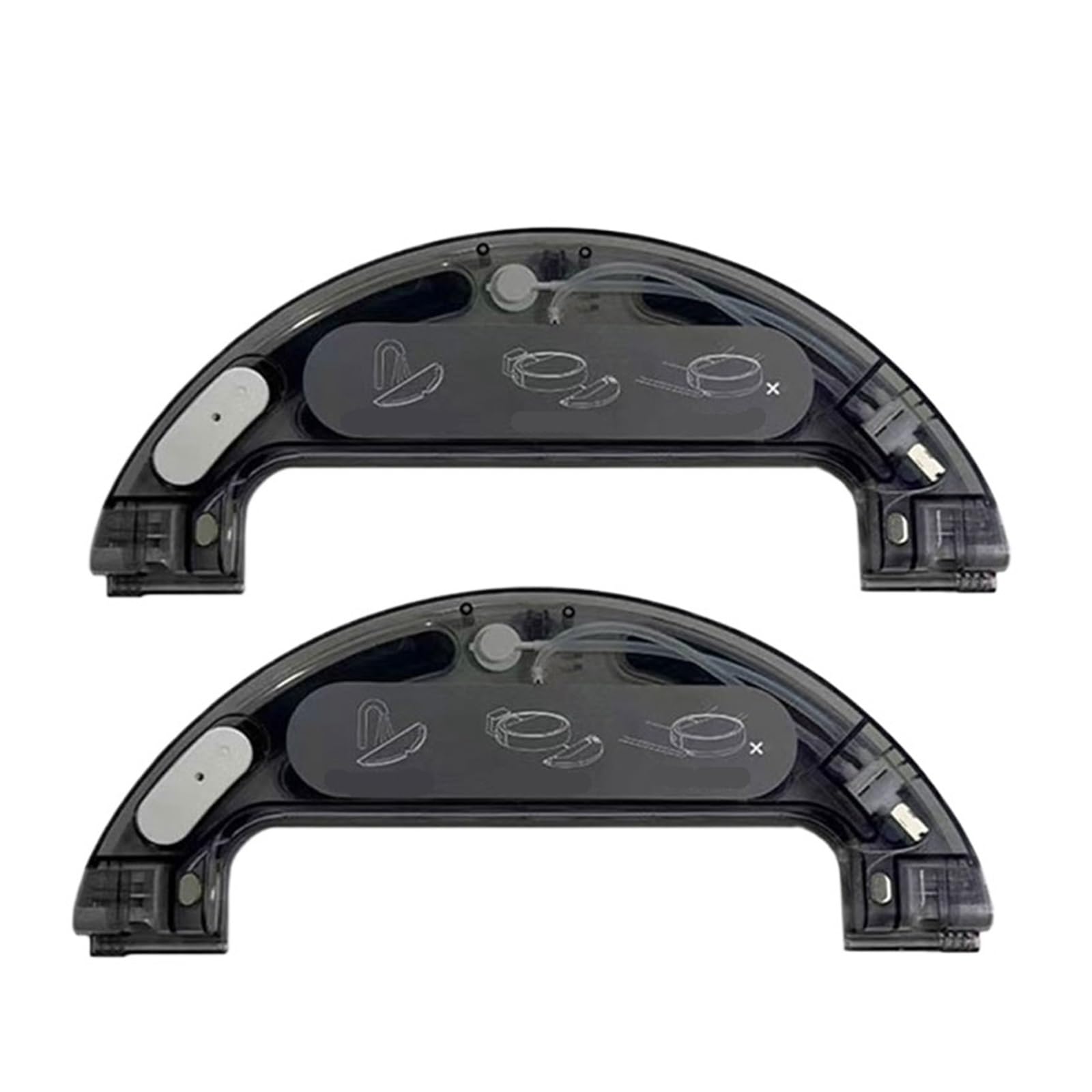 ZJXTGBDE Water Tank,Compatible For Dreame,Compatible For Xiaomi,L10Plus Z10Pro X10 B102GL,Robot Vacuum Parts(2pcs)