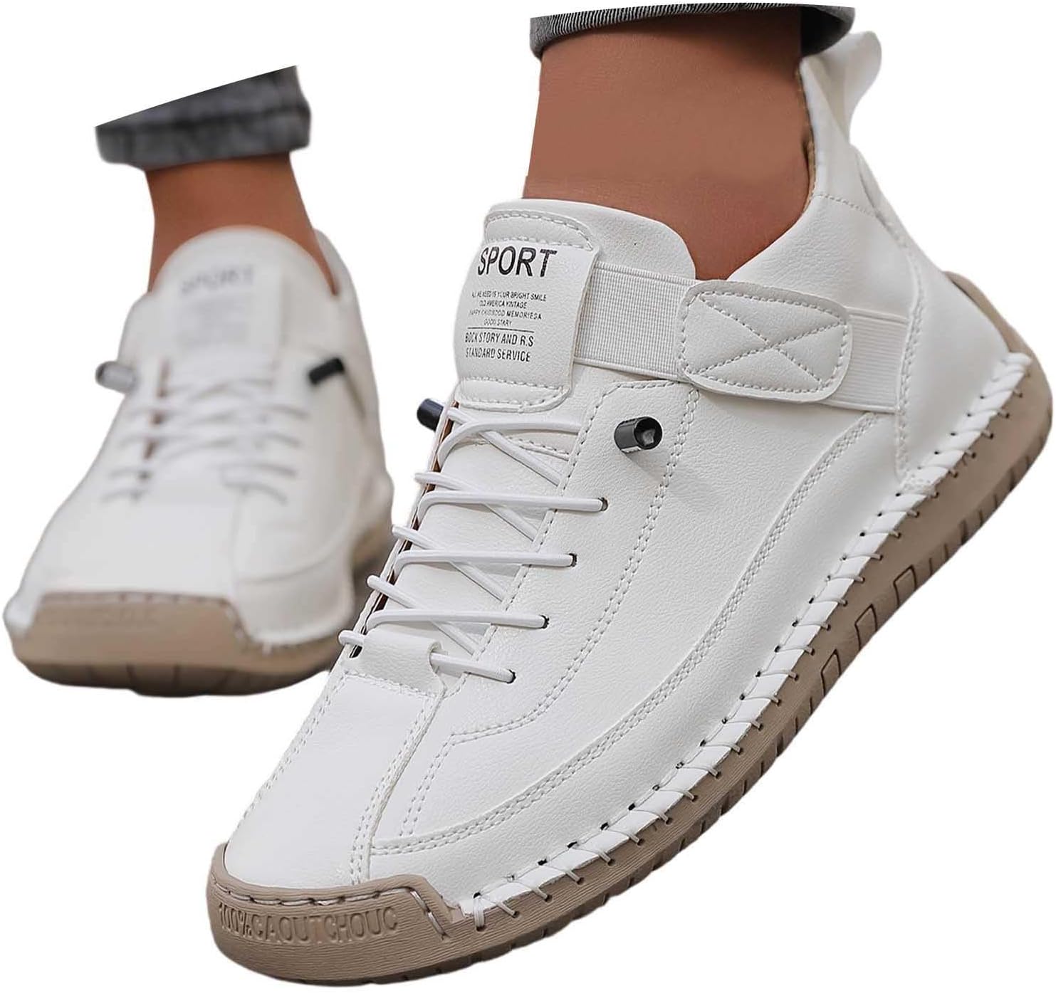 2026 Montela Schuhe Damen Orthopädische Sneakers Komfortable Schmerzfreie Lederschuhe Atmungsaktive Wasserdicht Laufschuhe Stützende Barfuss Freizeitschuhe Leichte Sportschuhe