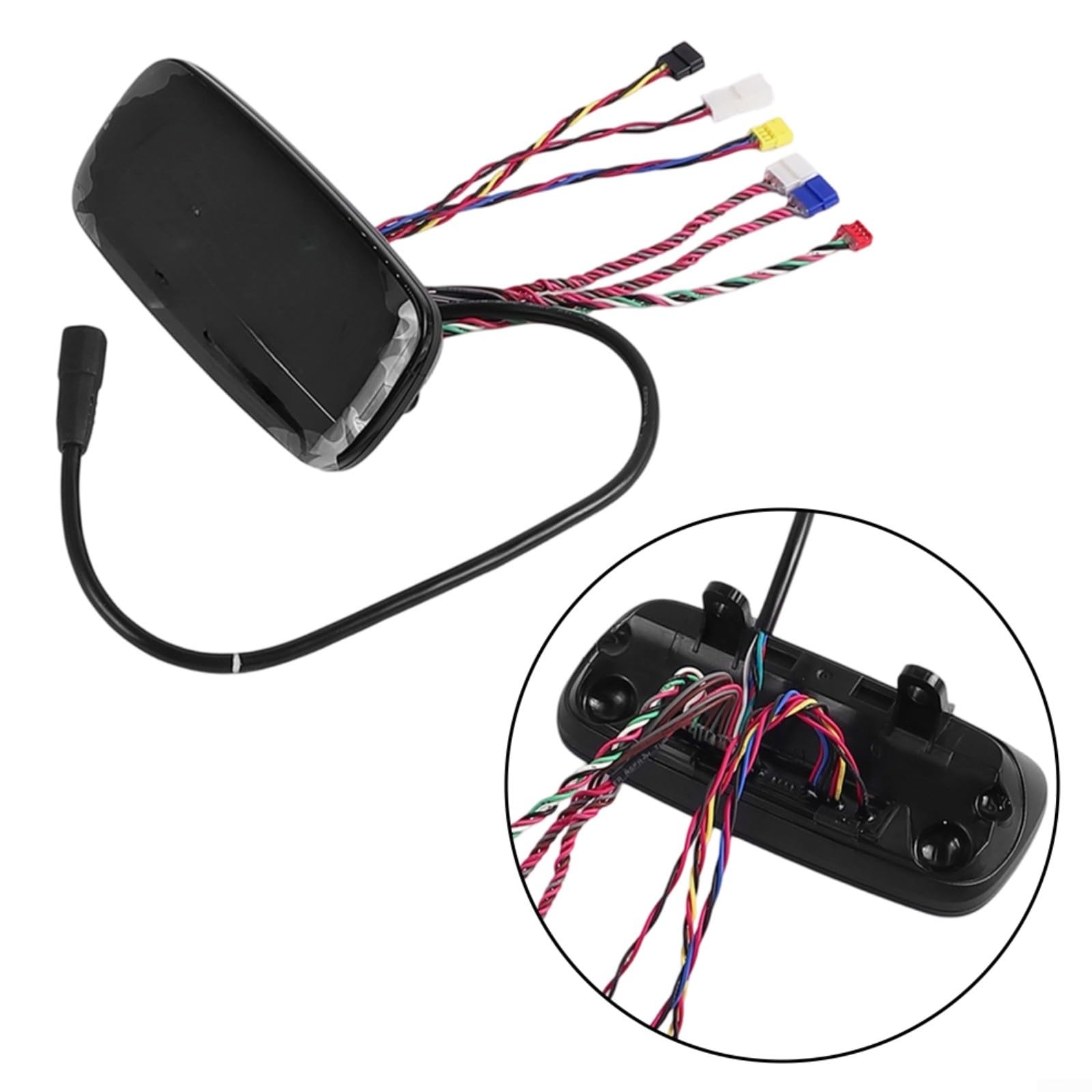 LED-Instrumentententafel-Display für Ninebot E3 Pro Elektroroller, wasserdichtes ABS-Armaturenbrett mit klarer Geschwindigkeitsdatenanzeige