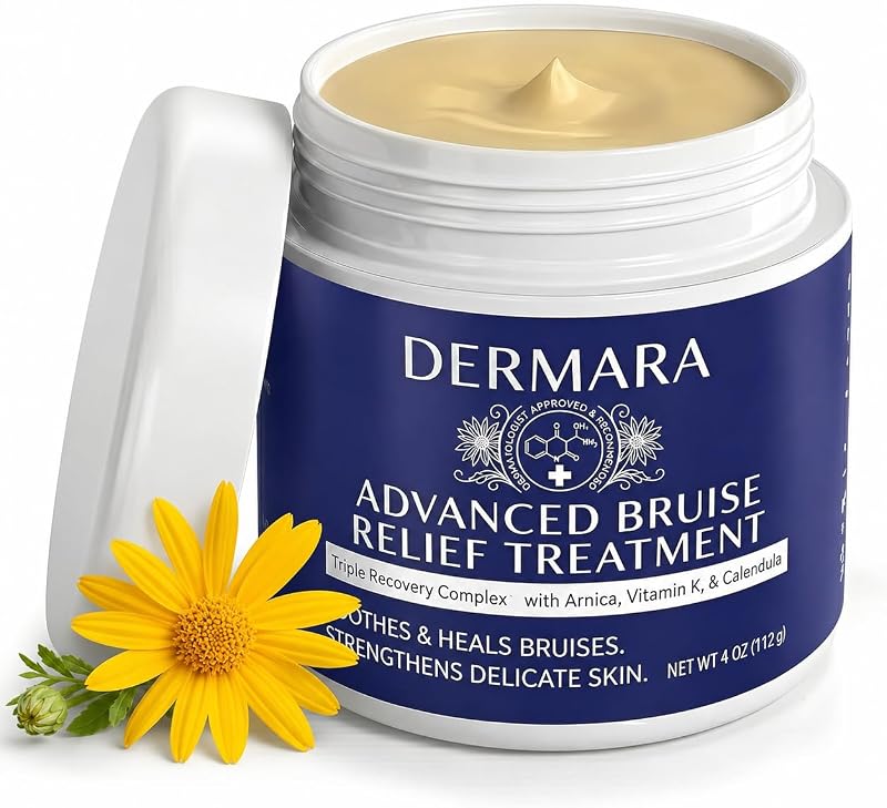 Creme para a pele Dermara com vitaminas K, C e E e arnica, 113 g