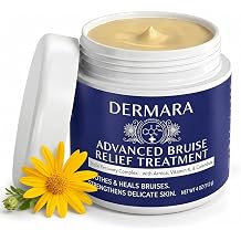 Bruise Cream, Vitamin K & Arnica Cream for Seniors with Thin Skin - Enhanced with Vitamin C & E for Skin Renewal, 4 Oz