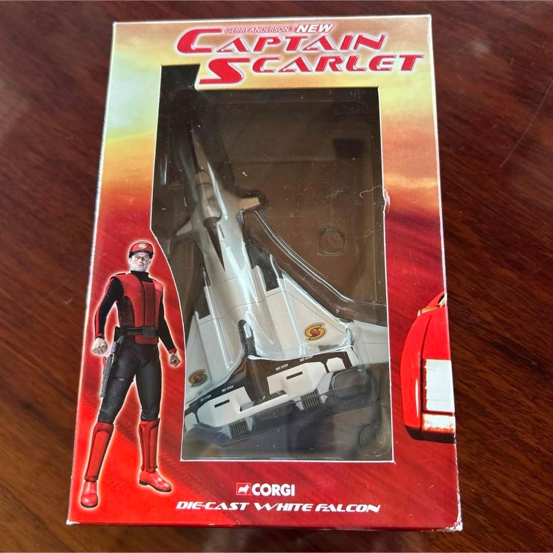 Corgi Die-Cast White Falcon キャプテンスカーレット D Corgi Die