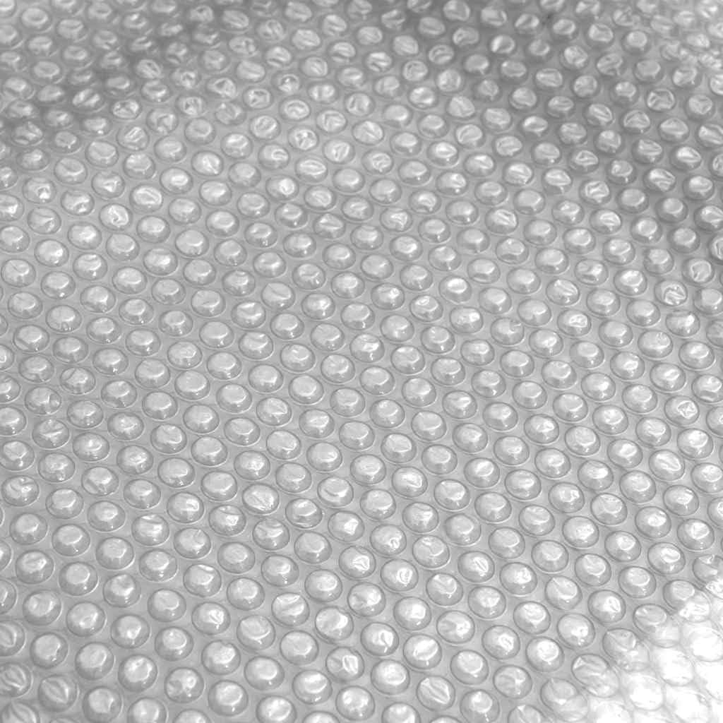 Mangloder Telo Solare Piscina Galleggiante in PE Grigio 450x220cm Pellicola Noppata per Piscine, Isolamento e Riscaldamento, Facile da Tagliare per Vasca idromassaggio e Piscine Bambini, Estate