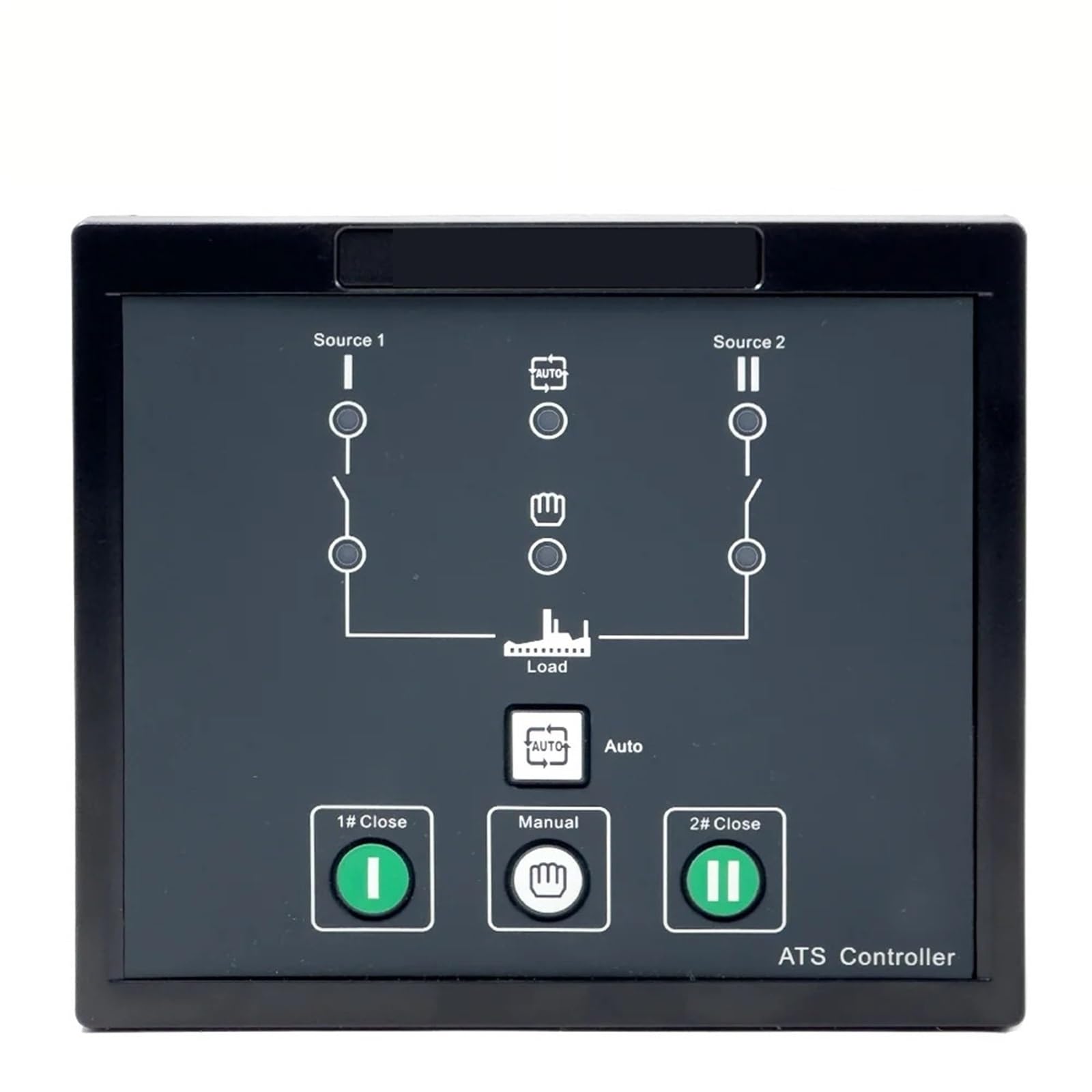 Controlador eléctrico HAT520N módulo ATS de doble potencia para panel industrial 4