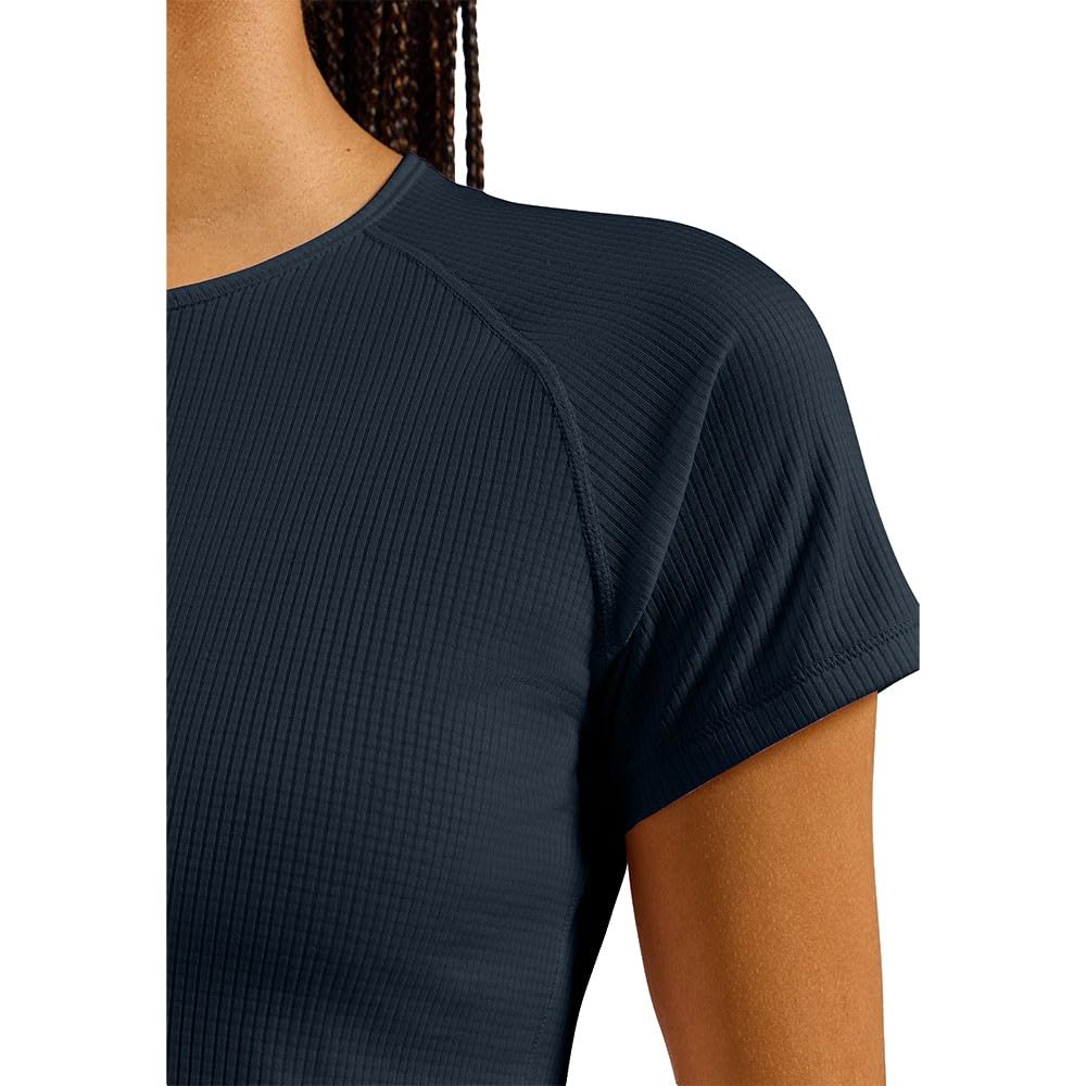 Odlo Donna Active Light Maglietta, Dark Sapphire, M