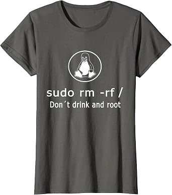 Linux sudo rm -rf/Linux Admin T-Shirt
