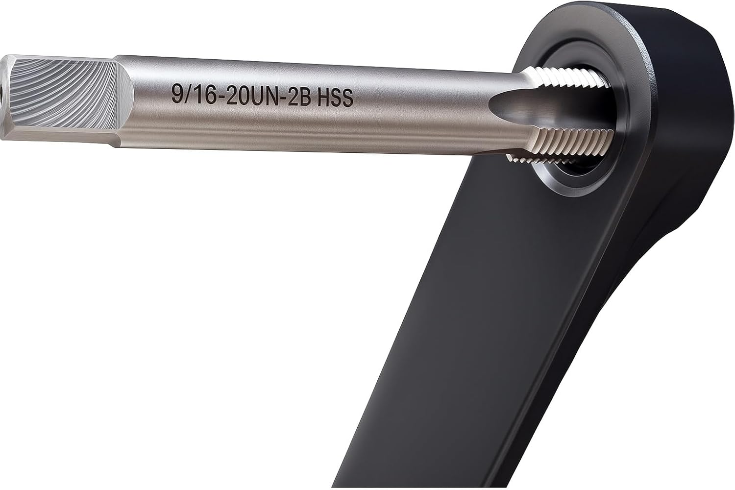 Bike Pedal thread repair kit, Right Hand and Left Hand Thread Tap Set, 9/16 x 20 TPI Crank Saver, Bike Crank Repair Tool