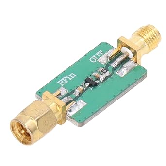 AM Detector, 20dBm Maximum Input Band Pass Filter Module High Efficiency Electronic Component 10.7MHz Double Pressure Detectors for DIY