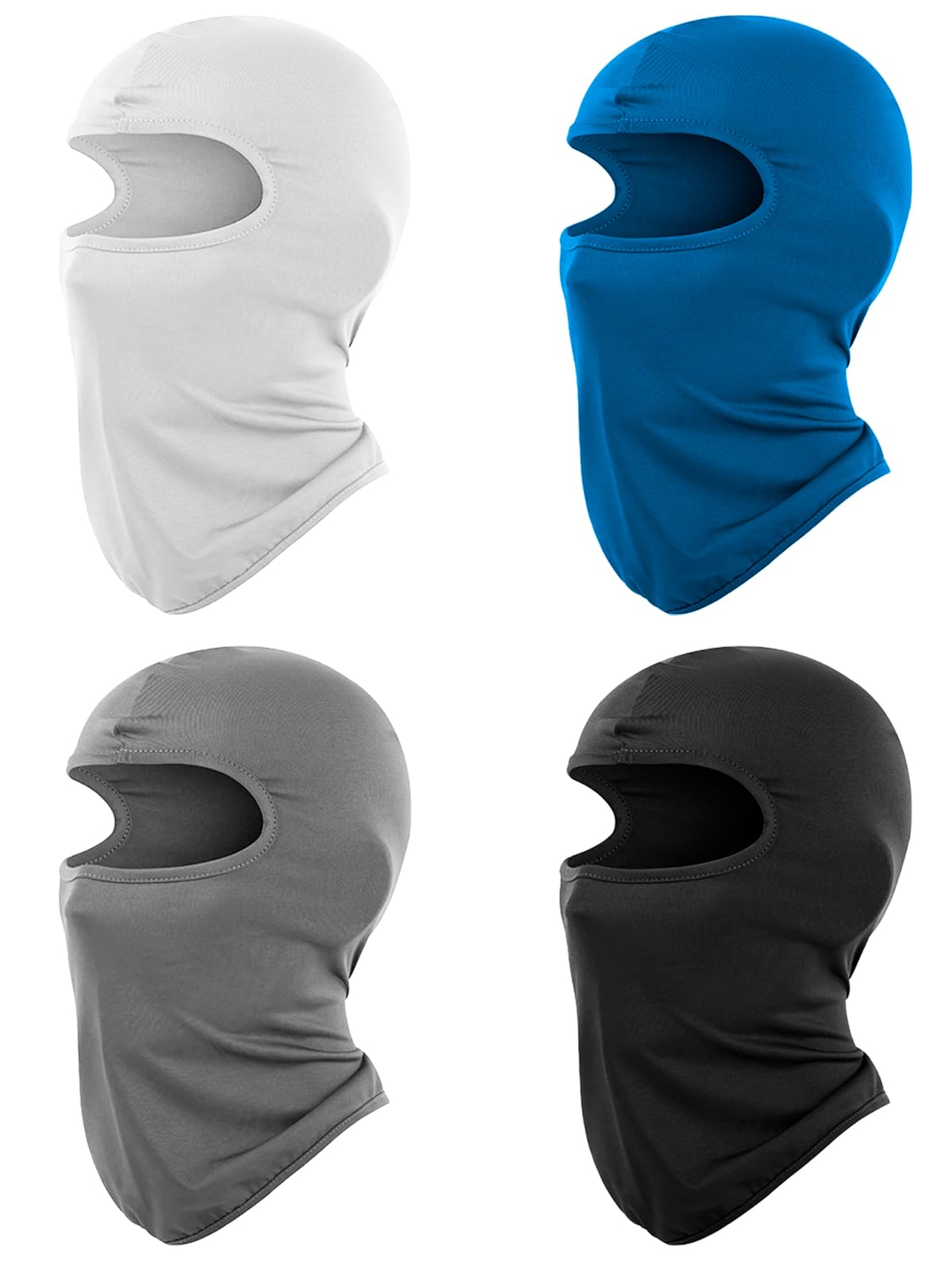 Cagoule De Ski OcioDual - Respirante, Anti-UV - Pour Moto, Velo, Snowboard - Blanc