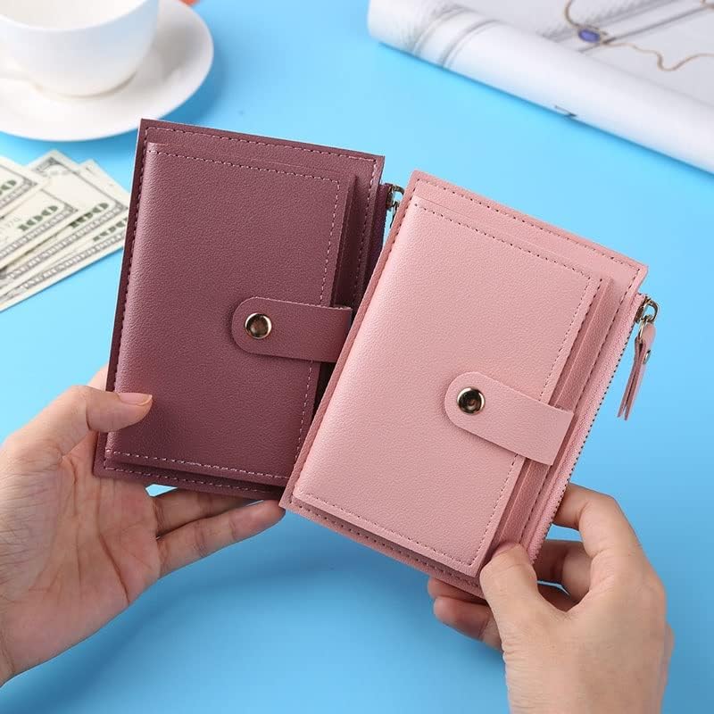 Suitable for Shopping Trip and Travel Versatile 1 Pack Women's Small Wallet Cute (Argento,13.5 * 9.5cm)2