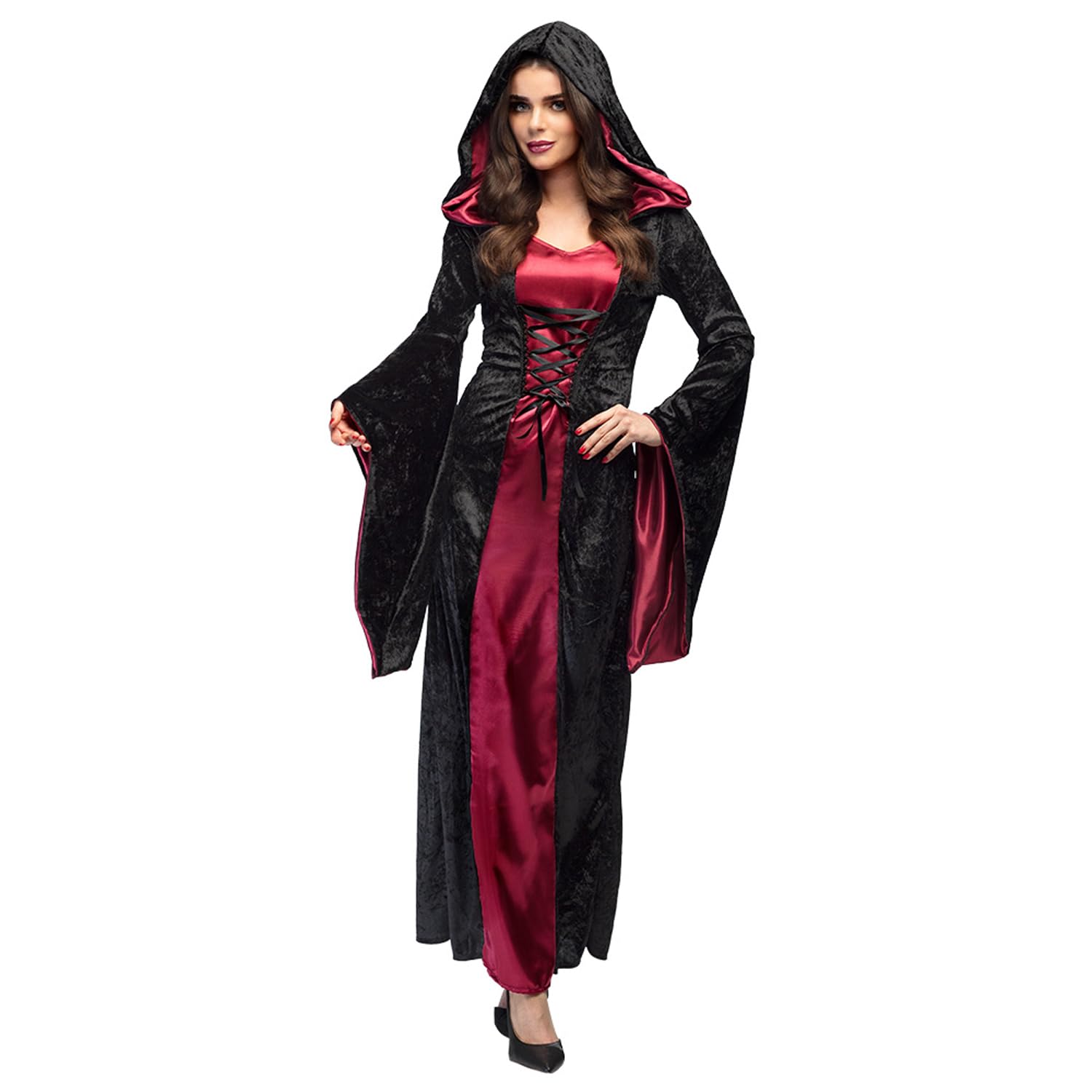 Boland - Vampire Lady Costume for Adults, Fancy Dress Costumes Women, Horror Costume for Halloween or Carnival