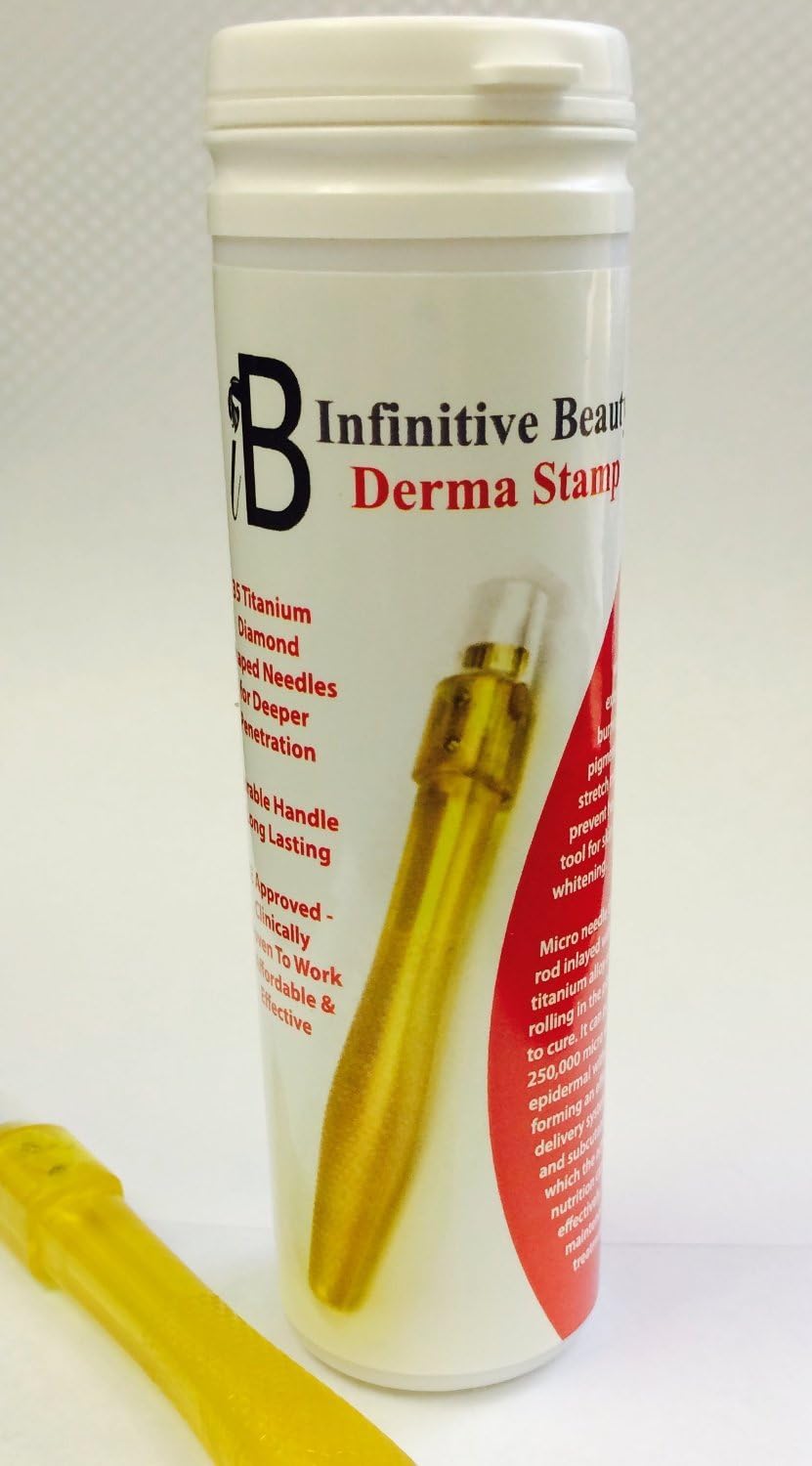 Professionele Titanium Microneedle Derma Naaldstempel Alle Maten 0.2mm, 0.25mm, 0.3mm, 0.5mm, 0.75mm, 1.0mm, 1.5mm, 2.0mm, 2.5mm, 3.0mm (0.2mm)