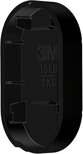 Miniatura 13 de 3M CLAW 2 ganchos negros para paneles de yeso de 15 libras y 2 colgadores de cuadros adicionales, solución de colgado para objetos pesados para