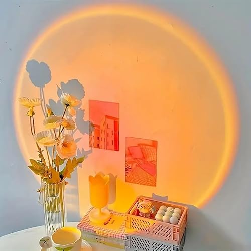 Sunset Lamp-USB, Night Light Mini Creative Ambient Light for Bedroom,