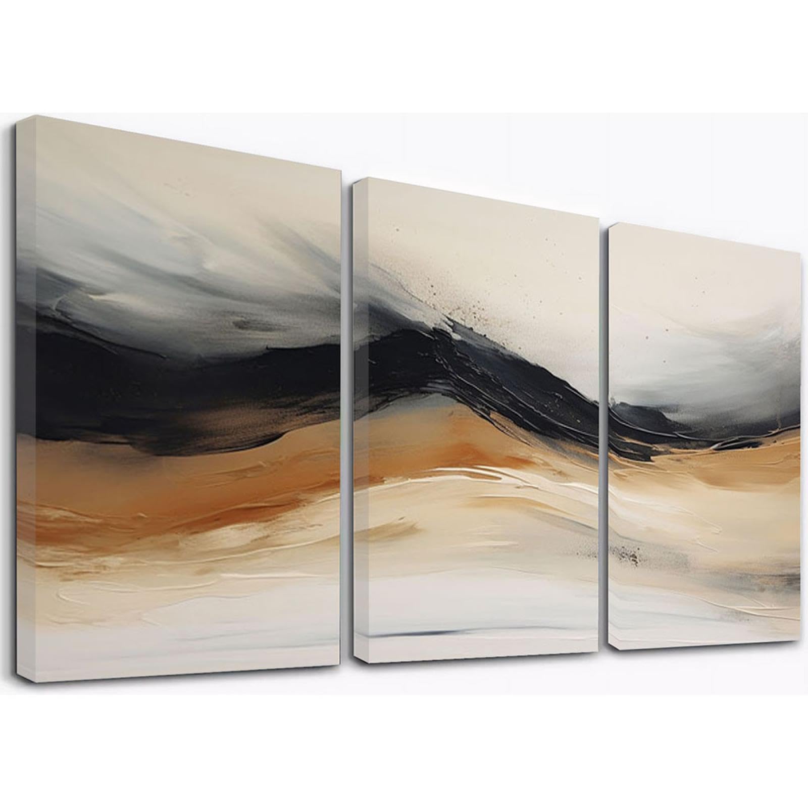 Amazon.co.jp: SHYAMIC アートパネル 抽象 3枚セット飾り絵 抽象画