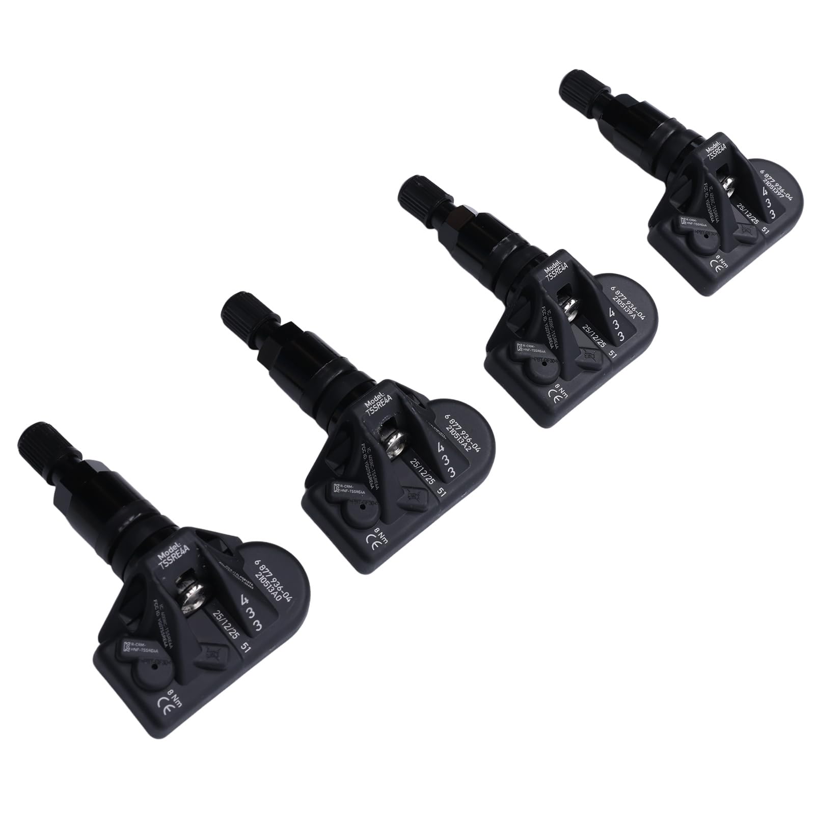 4 Stück RDK Sensor Reifendrucksensoren 6877936 36106877936 für BMW X3 G01 G08 M F97 3er G20 G21 G28 G80 5er G30 F90 M5 G31 G38 TPMS Sensor Reifendruckkontrollsystem Sensoren