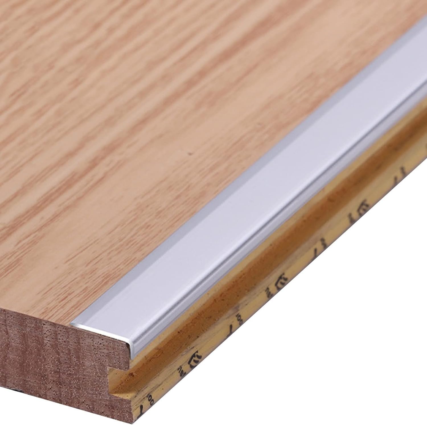 アルミニウム L型 敷居プロテクター、防水カット可能なステップノーズエッジトリム、取り付け簡単 (カラー : カラー 5、サイズ: