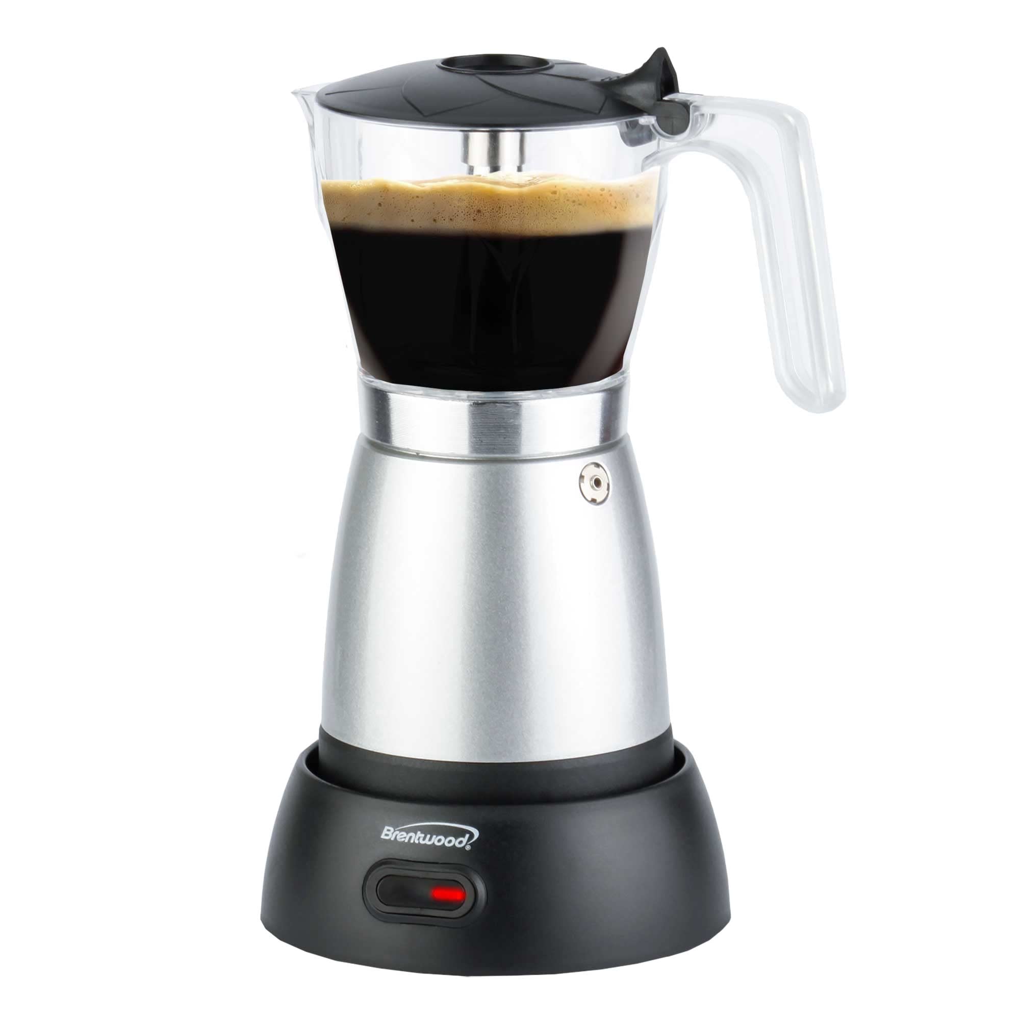 Amazon.com: Brentwood TS-119S 550-Watt Cordless Electric Moka Pot