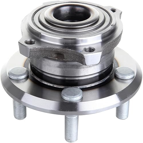 ECCPP Repuesto para buje de cojinete de rueda 513225 Eje delantero 5 lengüetas para Chrysler 300 2005-2009, para Dodge Charger 2007-2009, para Dodge