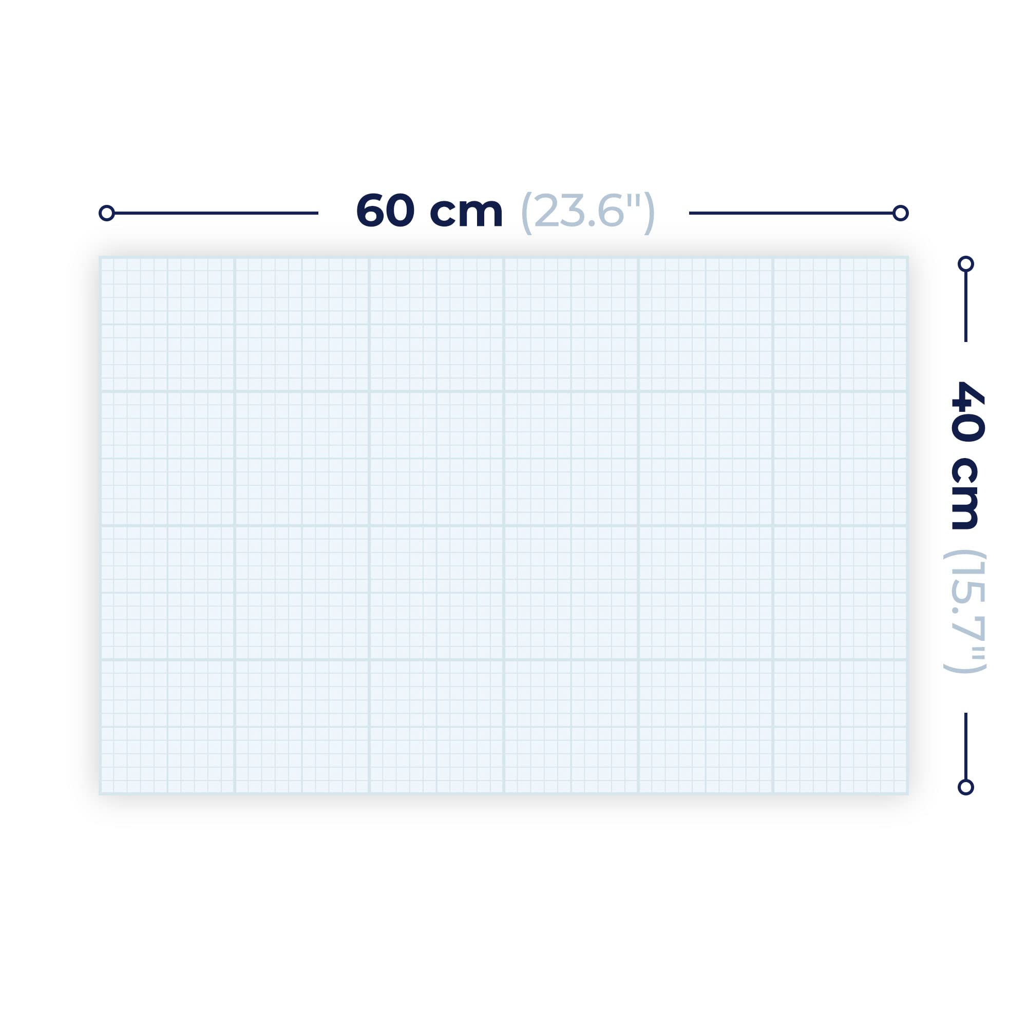 DEQORI Glas-Magnettafel | 60x40 cm cm groß | Motiv Winterstrand Stille | Memo-Board aus Glas | Magnetboard inkl. Magnete, Stift & Tuch für Küche & Büro | Tafel magnetisch & beschreibbar