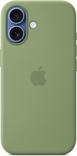 Apple Coque en Silicone avec MagSafe pour iPhone 17 - Vert Ardoise - 3