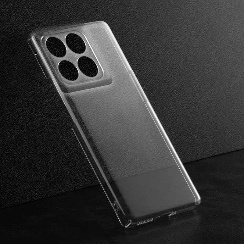 Image of DIZORO Compatible with Motorola Moto Edge 70 Fusion 5G Back Cover Case Clear,[ Anti Yellow ][Military Grade Protection] Hard PC Back Cover Transparent