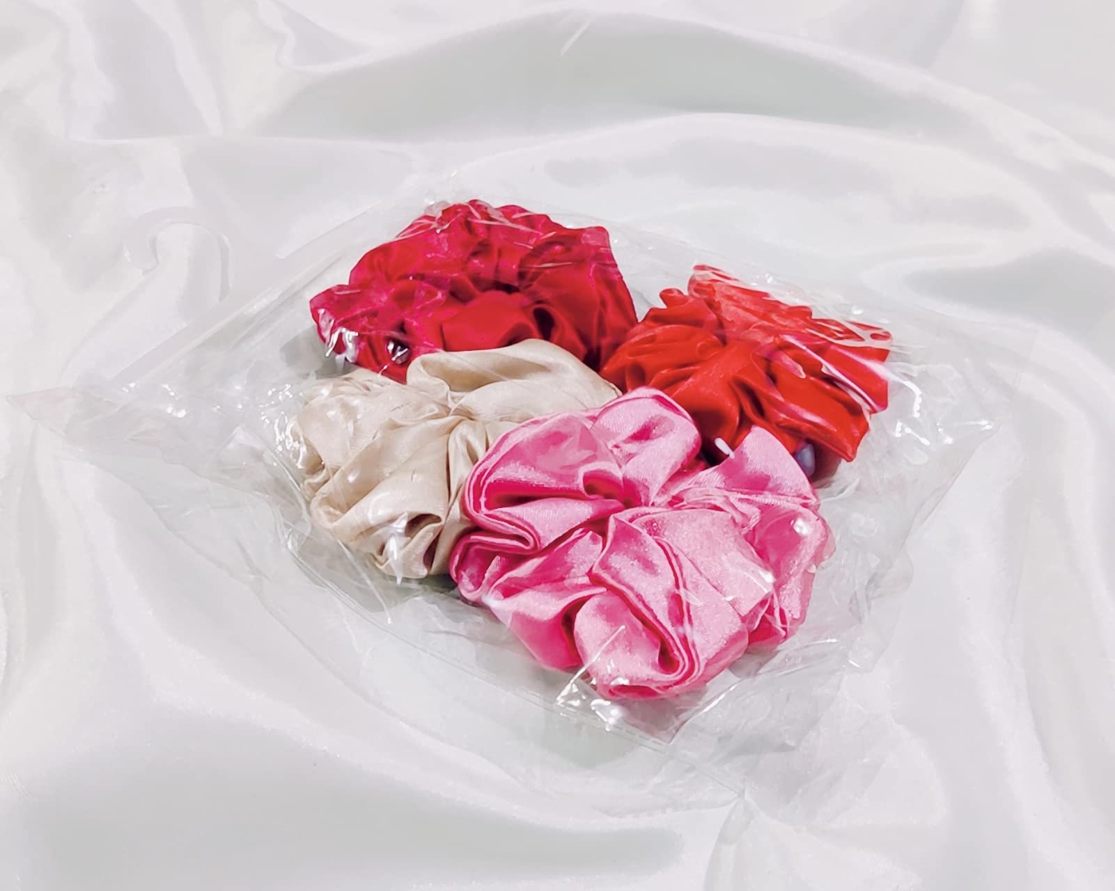 BN Satin Scrunchies pack of 12 pieces different color (B098TD4PY3) Amazon Price History, Amazon Price Tracker