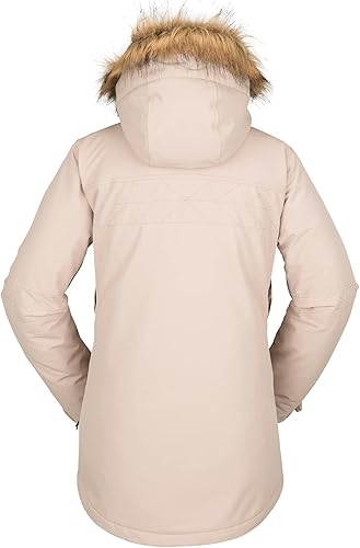 Miniatura 2 de Volcom Fawn - Chaqueta con capucha para mujer con aislamiento para snowboard y esquí, Violeta (Violet Ice)