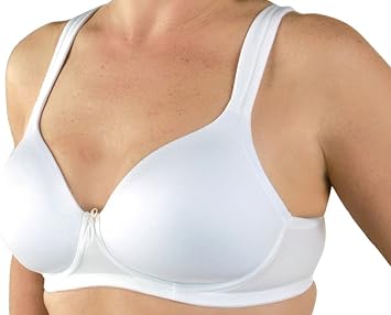 Classique 759E Post Mastectomy Fashion Bra-White-40A