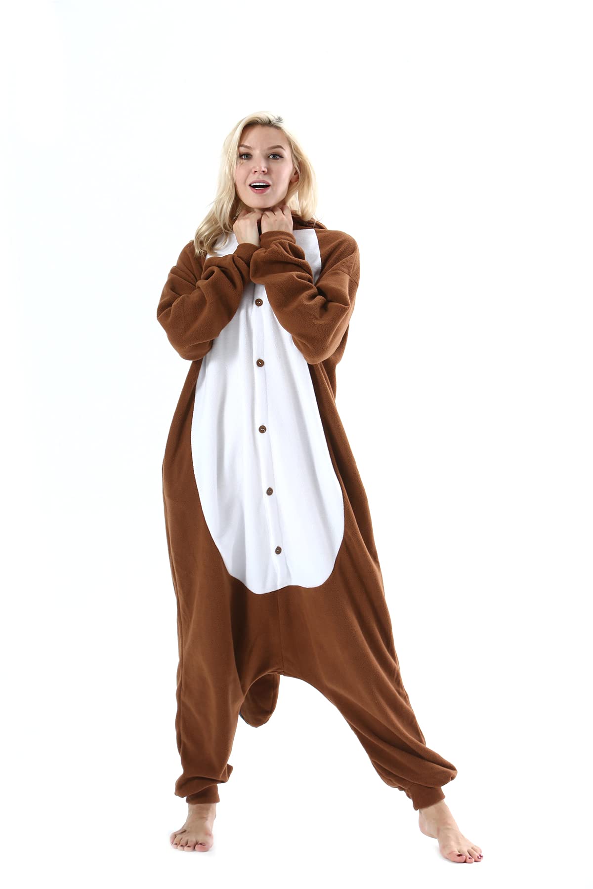 Animaux de Pyjama Cosplay Halloween Onesies Deguisement Carnaval Costumes Grenouillères Combinaisons de Nuit