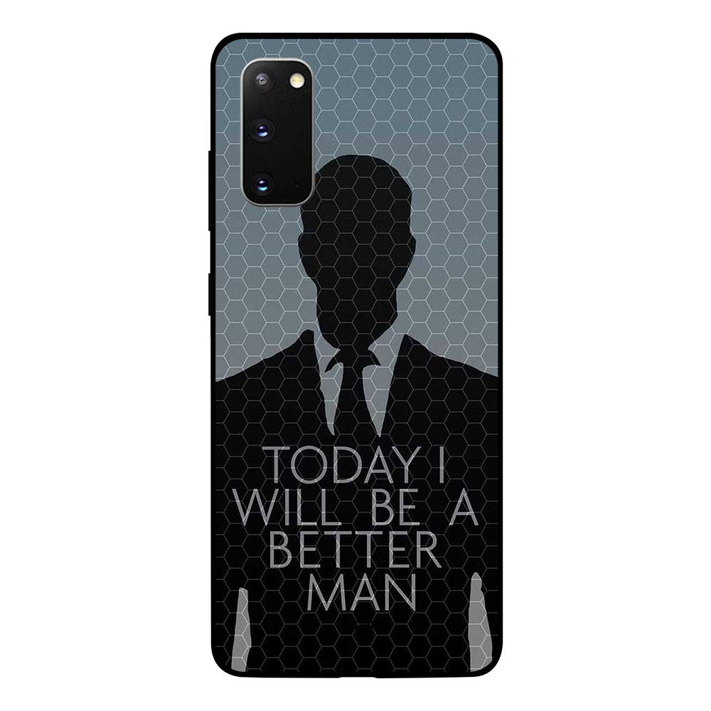 Theodor Samsung Galaxy S20 Case Today I Will Be A Better Man Silicone Cover
