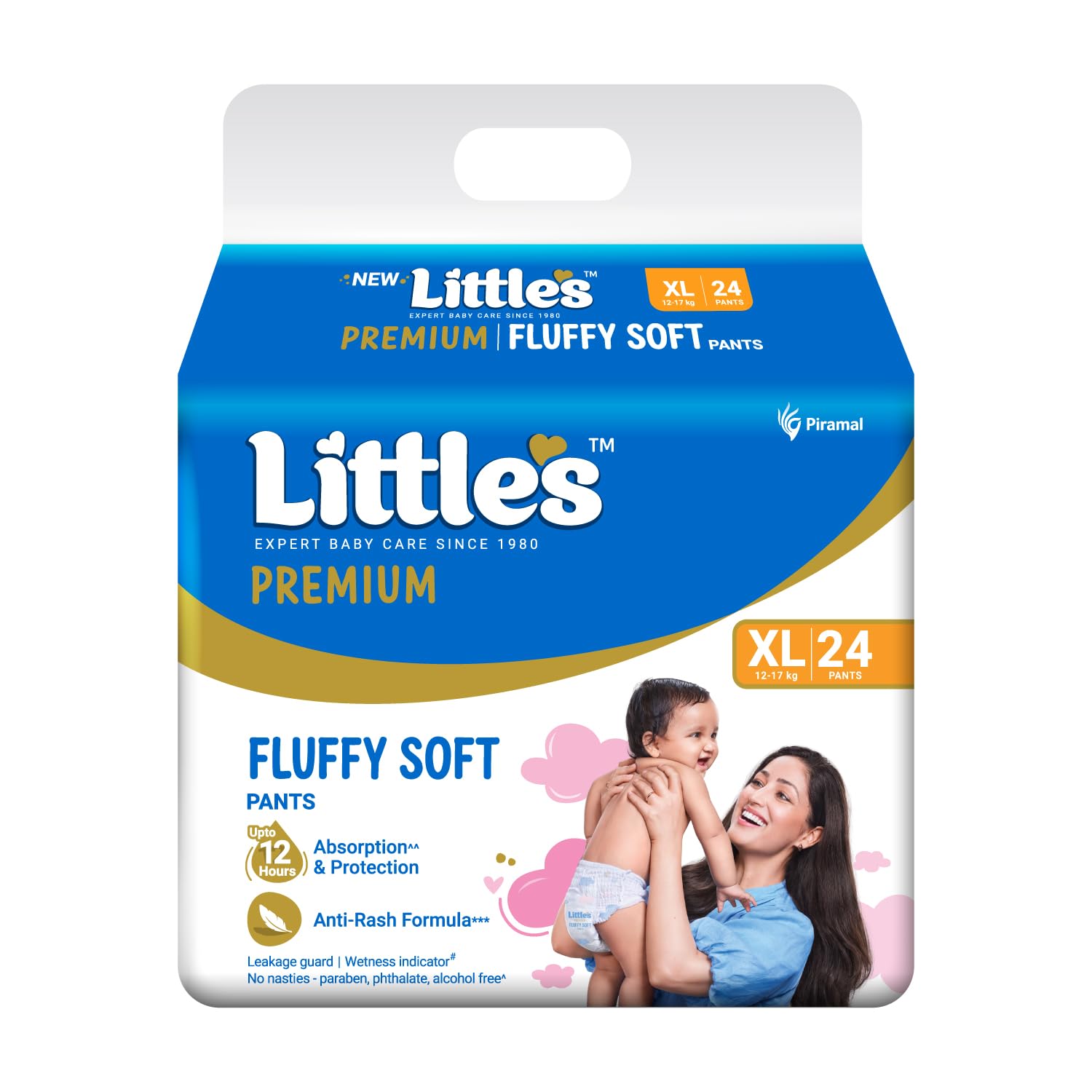 Little's Baby Diapers XL Size (Extra Large) Pants Style | 12-17 kg | 24 Count - Pack of 1 | CottonSoft Baby Diaper with Leakage Guard, Wetness Indicator & 12 Hours Absorption-picture-30