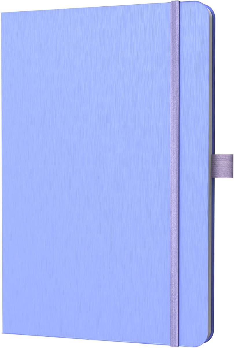 Amazon.com : ONAVIA A5 Lined Journal Notebook, 7mm College Ruled Notepad, Journaling for Writing, Work, School, Travel and Note Taking, Hardcover 160 Pages (80 Sheets) 5.79 x 8.3 inches (Cornflower Blue) : Office Products