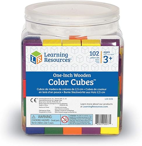 Miniatura 4 de Learning Resources Cubos de color de madera