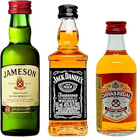 Kit Miniaturas Whiskies do Mundo 50ml