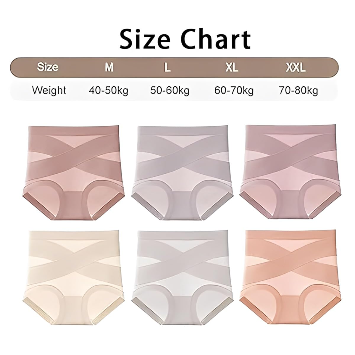 Doveloom - Culotte Anti-Fuites Et Gainante Confort Ultime, Mayaloom sous-Vêtements Anti-Fuites en Coton avec Contrôle(5pcs-B,2XL)
