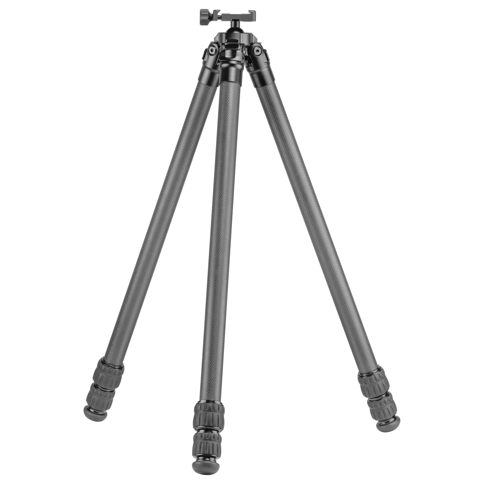 FANAUE Shooting Tripod with Durable Aluminum and Carbon Fiber Frames, Lightweight, Stable Design, Bubble Level, Adjustable Legs, and Hands-Free Operation for Hunting, Shooting, and Outdoors (ST-30)