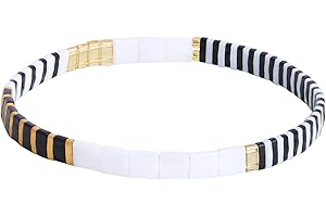 Women's Flat Bead Charm Bracelet