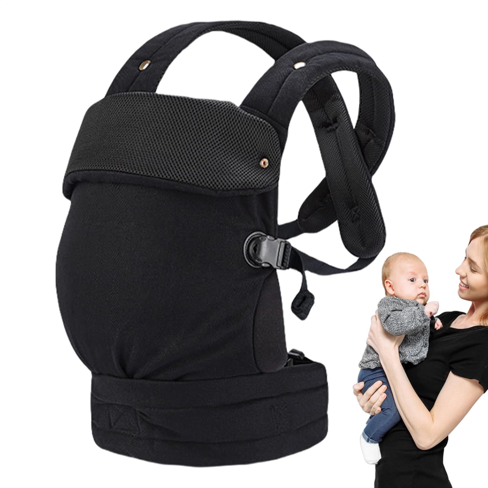 Écharpe De Portage Enfant Équipement De Sortie Réglable Souple Ergonomique