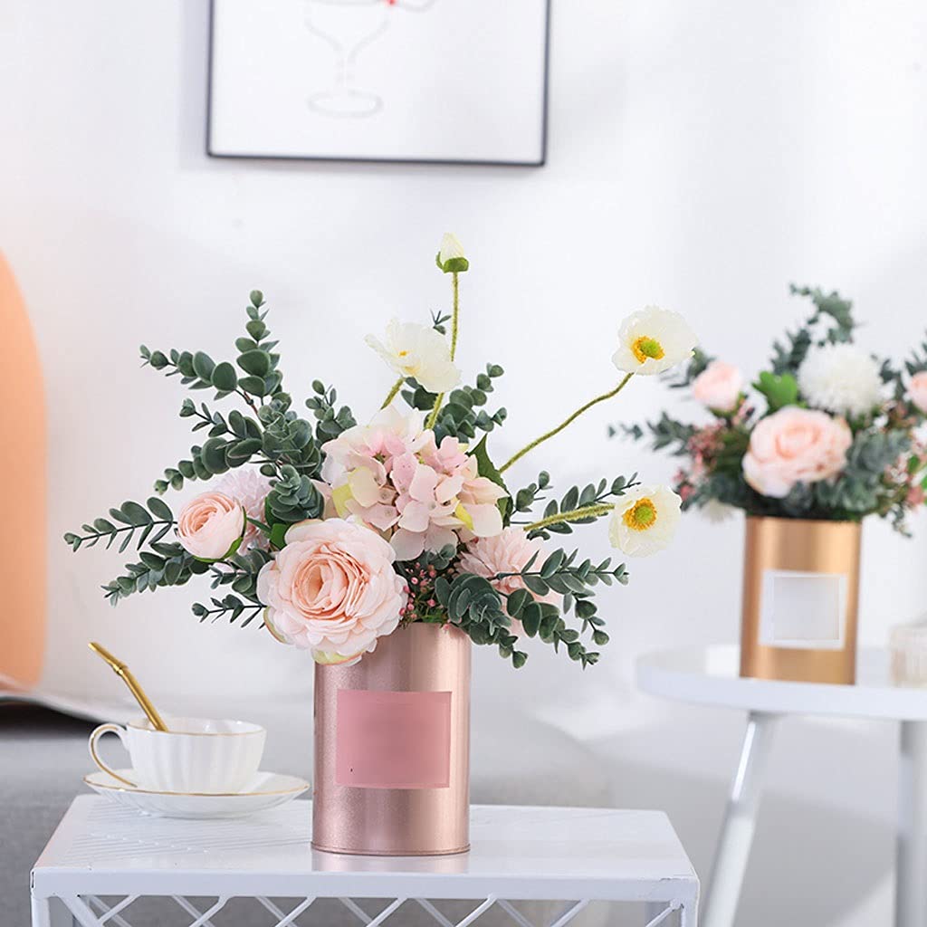 Ikea Fleurs Artificielles Fleurs Artificielles Dans Un Pot, Bouquet Artificiel, Fausses Roses Dans Un Vase Pour La DéCoration De La Maison, DéCoration De La Maison Moderne Plante Artificielle Interieur