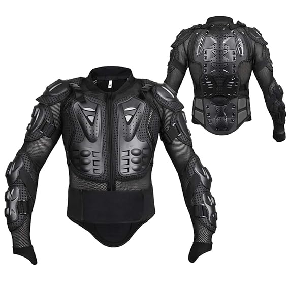 SOWUNO Body Armor Protector Elastic Motorbike Chest Protector Motorcycle Armor Motorcycle Protective Jacket