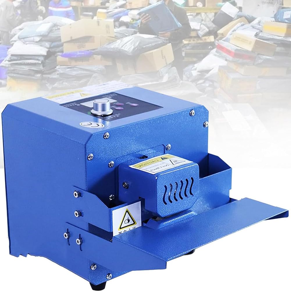 AYCDL 80W Continuous Band Sealer,5m/min Continuous Sealing Machine.0~200℃ Temperature controllable,Stainless Steel,for PVC Bags Films,Foil Bag