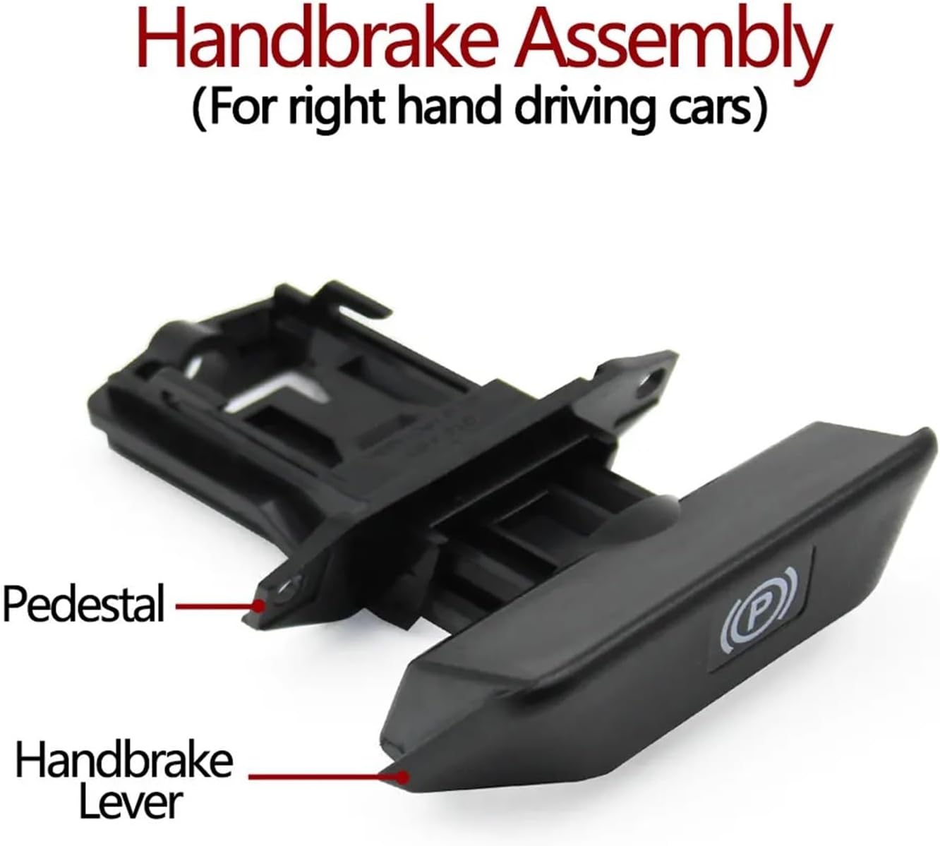 W210 Car Hand Brake Lever Handbrake Parking Brake Release Handle Replacement Compatible E Class 1993-2002 2104270020(W210 LHD Assembly)