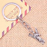 MINTUAN Mode Schlüsselbund 17X26Mm Angel Defender Anhänger DIY Männer Schmuck Auto Schlüsselanhänger Ringhalter Souvenir für Geschenk
