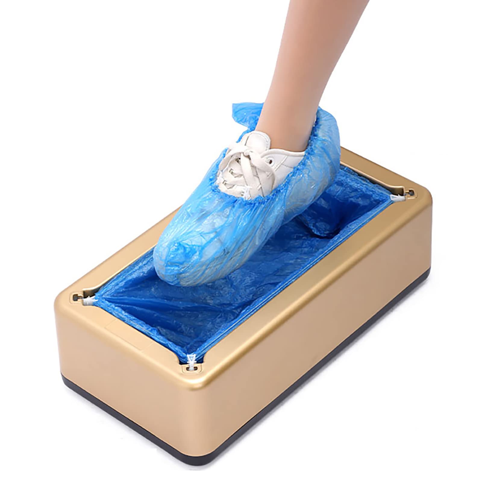 Cubrezapatos de plástico para entrada del hogar con dispensador automático de suelo