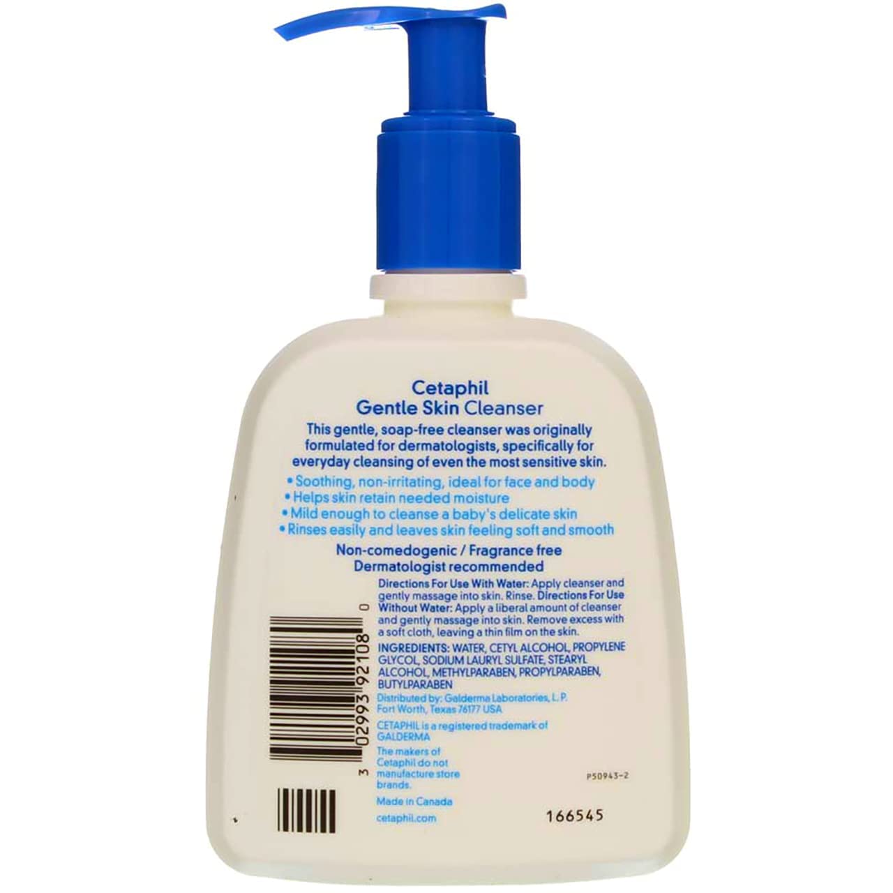 Cetaphil Gentle Cleanser 8 ounce (Pack 2)