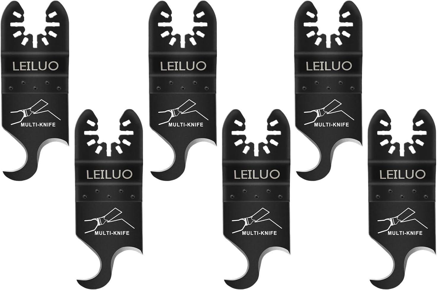 81 Pack Oscillating Tool Blades Oscillating Saw Blades to Cut Metal Wood Plastic Quick Release Multitool Blades kit Fit Dewalt Worx Rockwell Milwaukee Makita Ryobi Silverline Black Decker etc