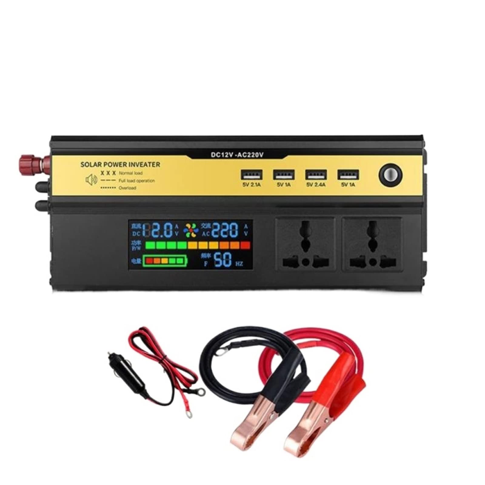 Convertisseur de batterie externe 10000W pour utiliser vos appareils 220V en voiture
