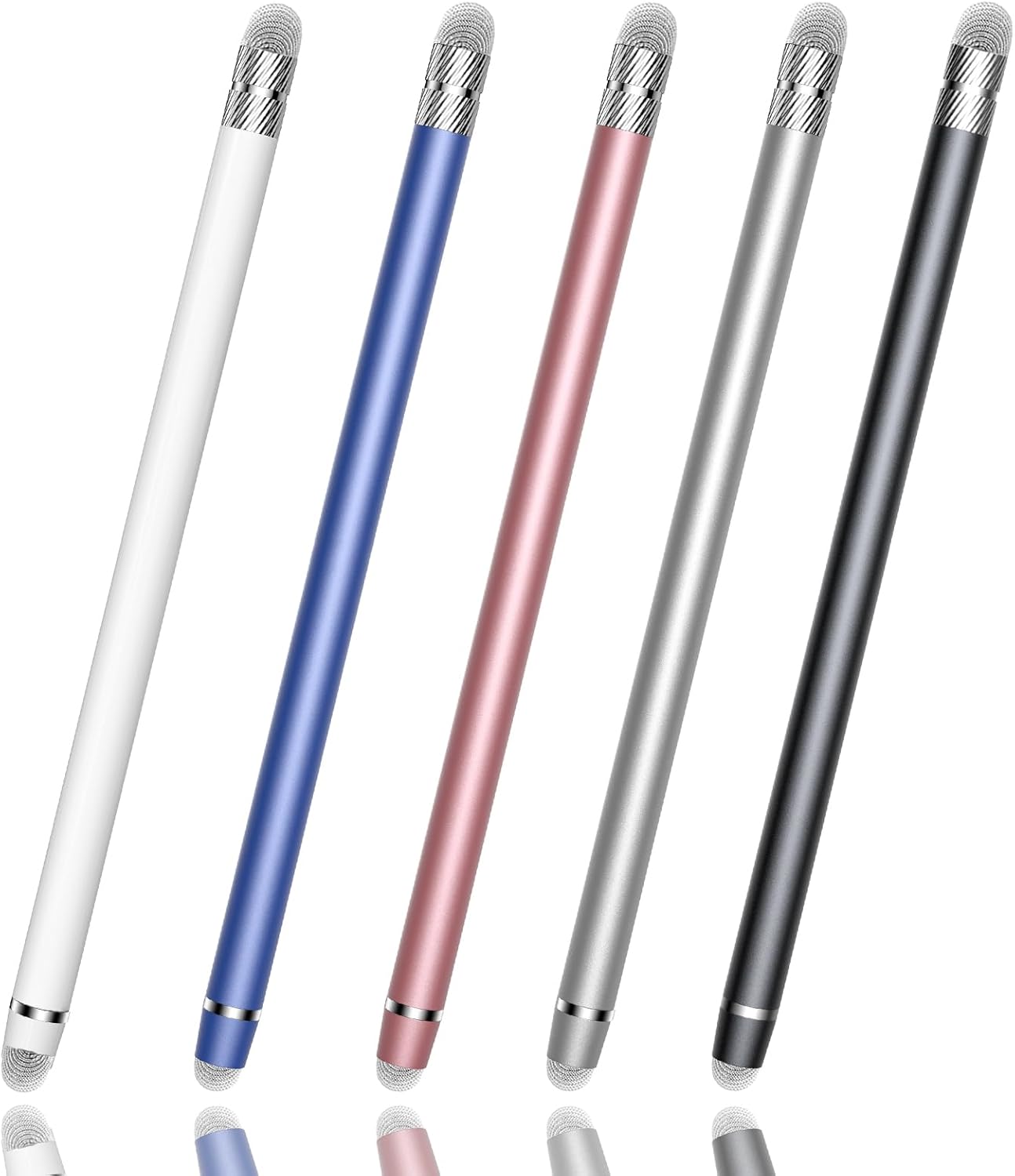 5 PCS Stylus Pen for Touchscreen,2-in-1 High Precision,Sensitive Stylus Pen,Suitable for iPhone/ipad/Android Tablets,Compatible with Touch Screens Devices 5 PCS Stylus Pen for Touchscreen,2-in-1 High Precision,Sensitive Stylus Pen,Suitable for iPhone/ipad/Android Tablets,Compatible with Touch Screens Devices